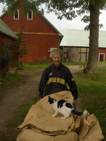 Kör med skotkärran